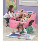 Step2: 2-In-1 Toy Box & Art Lid (Pink)